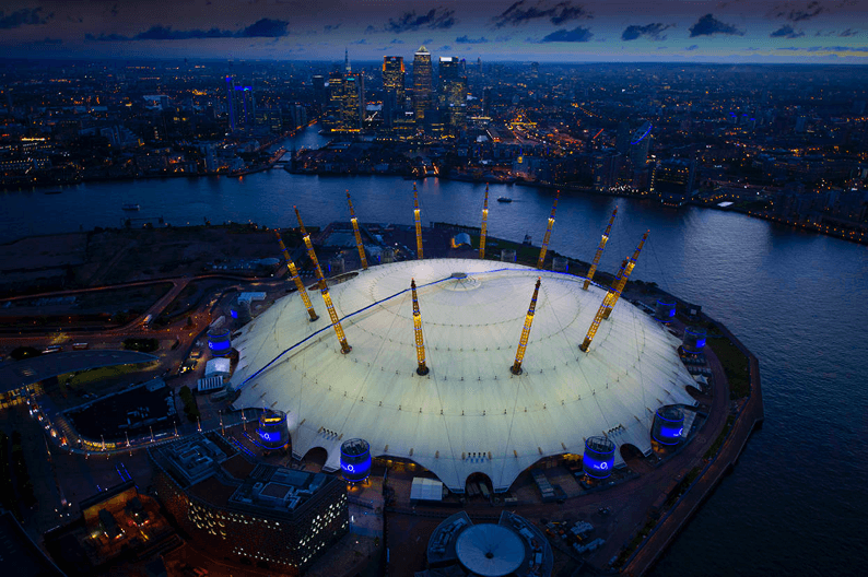 O2 Arena Project Mint- Access control and HD CCTV system