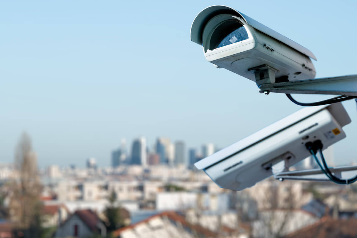 security cctv camera monitoring system