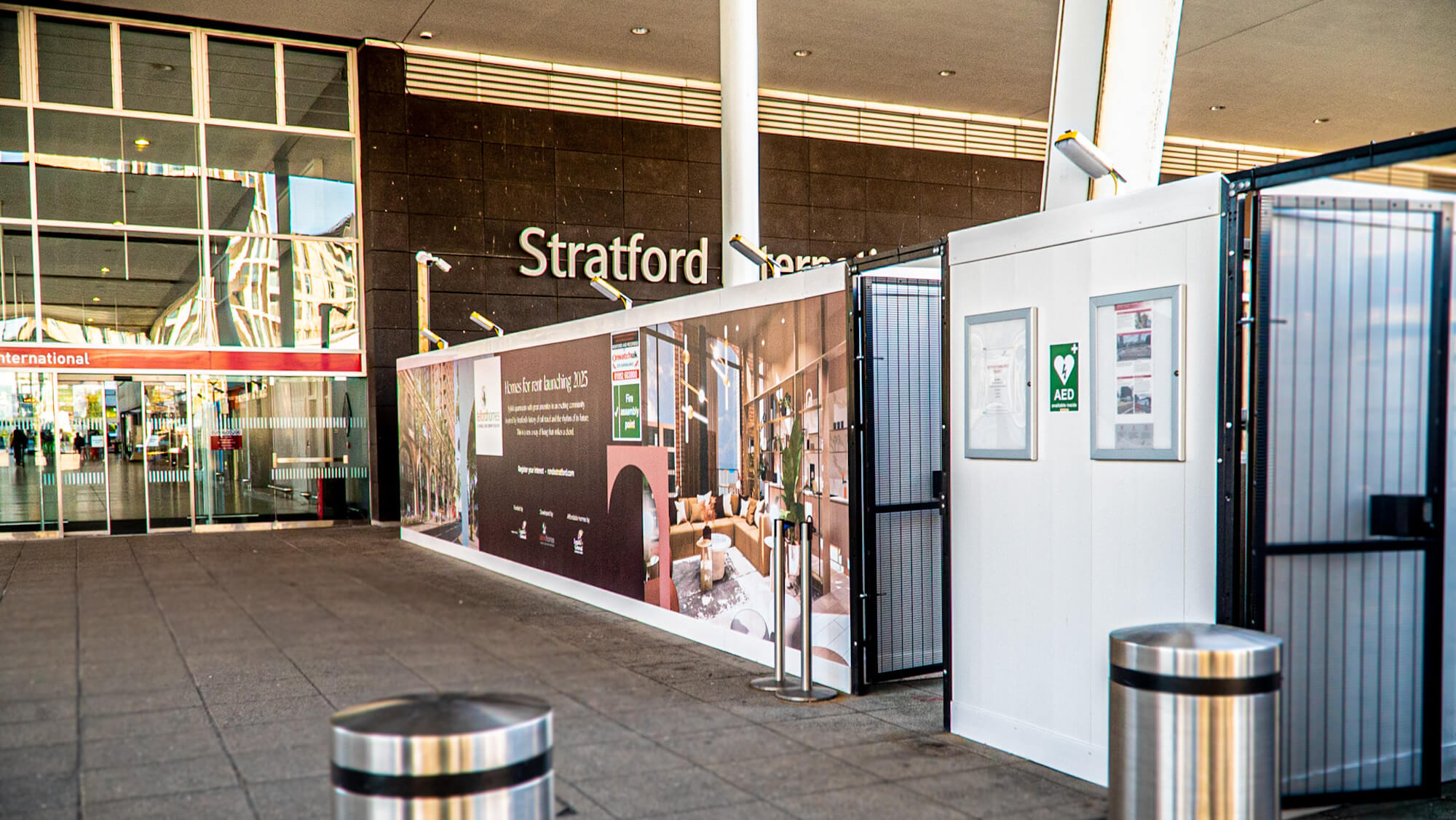 EnviroHoard at stratford international