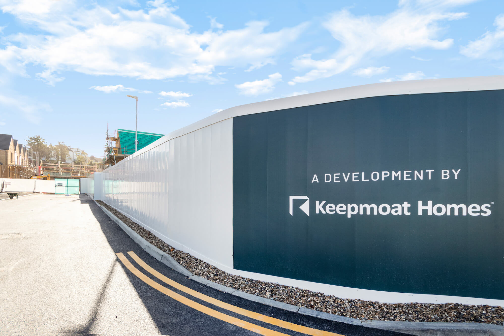 EnviroHoard at keepmoat homes development site