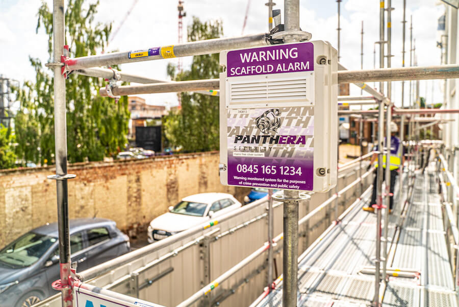 panthera scaffold security alarm