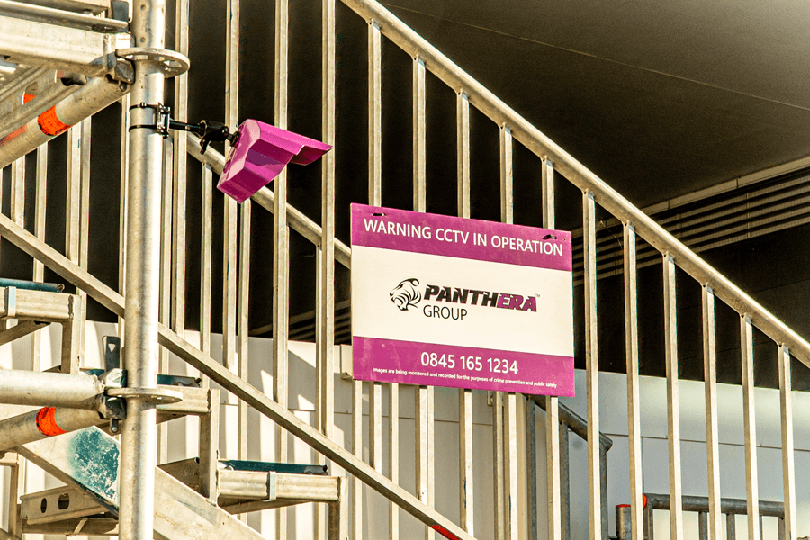 panthera siteprotector alert signage