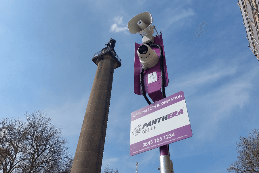 panthera siteprotector pro on construction site