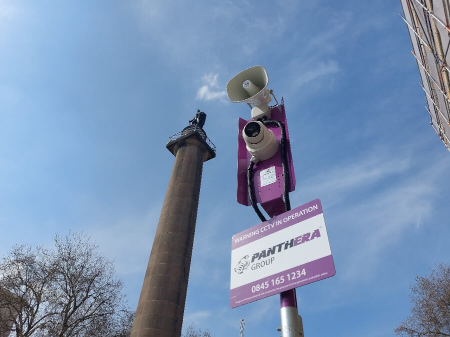 Panthera Camera sign