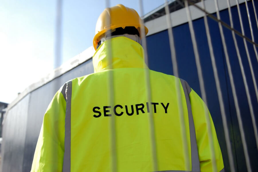 security high visibility coat