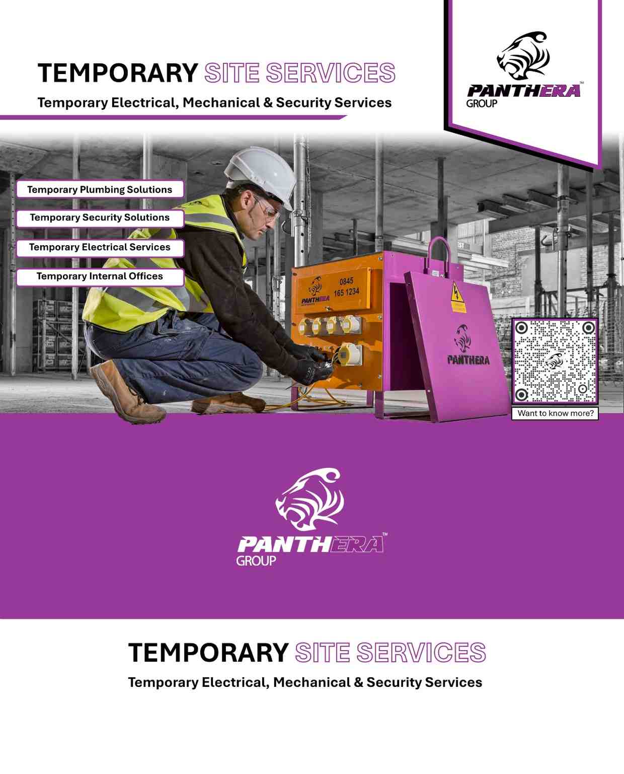 Temporary Site Services Brochure