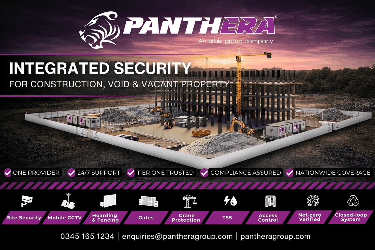Explore Panthera Group's comprehensive integrated security package for construction sites, ensuring safety, efficiency, and security with advanced solutions.